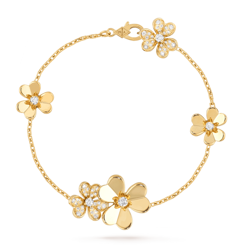 Pulseira Frivole 5 Flores