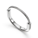 Pulseira Lock Com Brilhantes