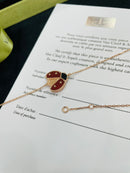 Pulseira Lucky Spring Joaninha Com Asas Abertas