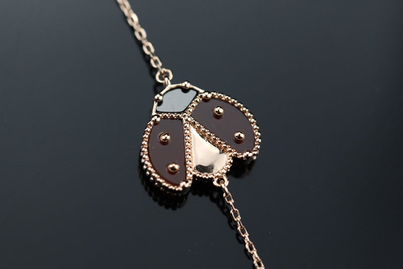 Pulseira Lucky Spring Joaninha Com Asas Abertas