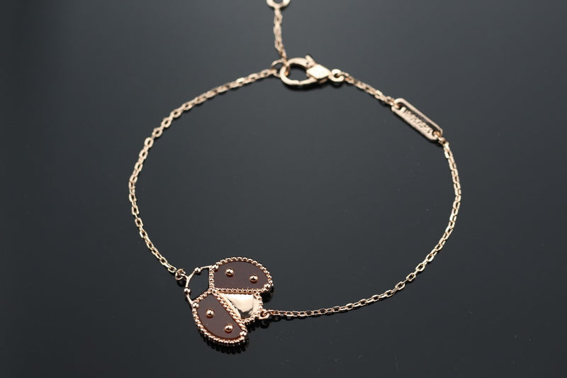 Pulseira Lucky Spring Joaninha Com Asas Abertas