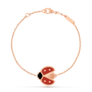 Pulseira Lucky Spring Joaninha Com Asas Abertas