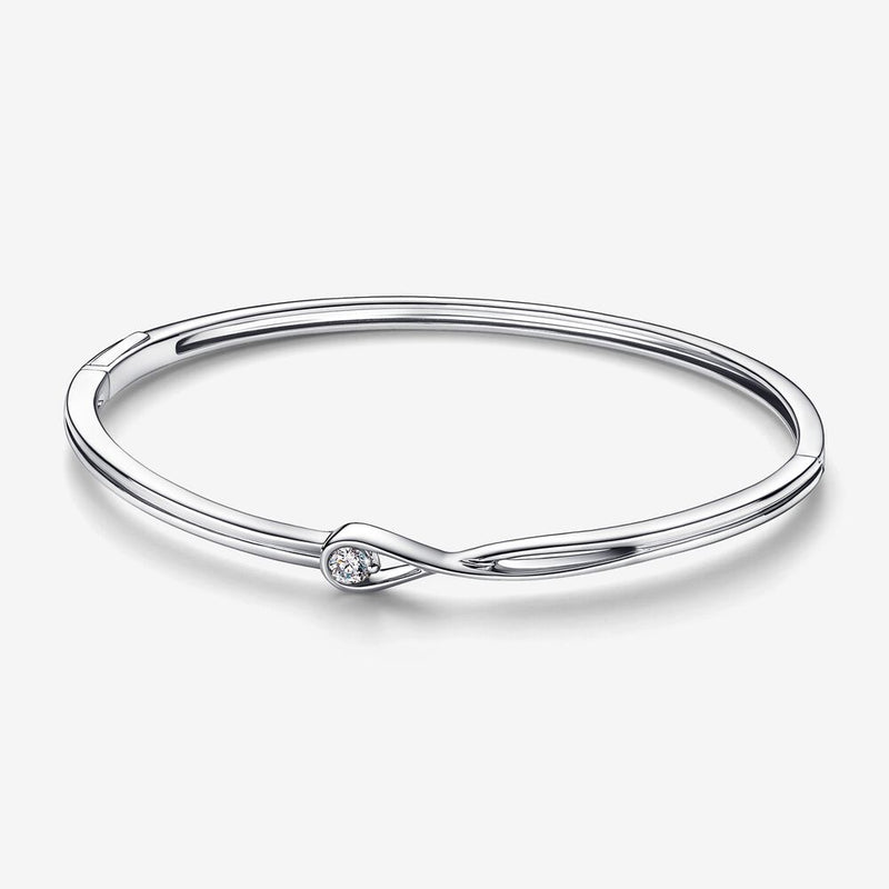 Pulseira Rígida com Brilhante