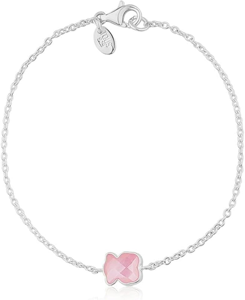 Pulseira Urso Rosa