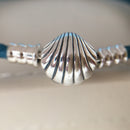 Pulseira Couro Concha do Mar - aphrodite