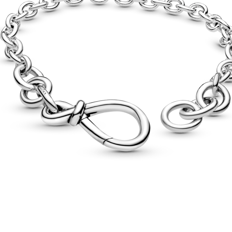 Pulseira Fecho Infinito Assimetrico