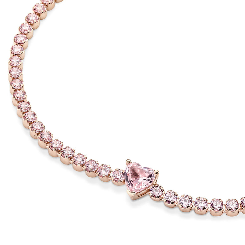 Pulseira Riviera Coração Cintilante 