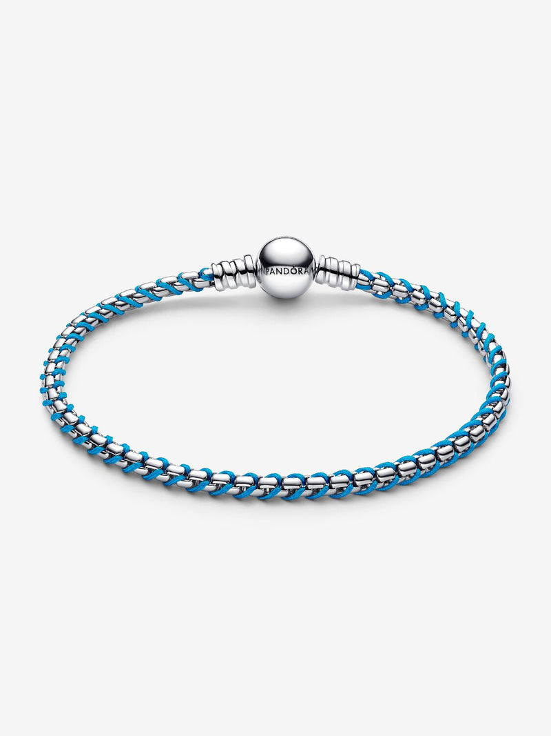 Pulseira de Cordão Azul