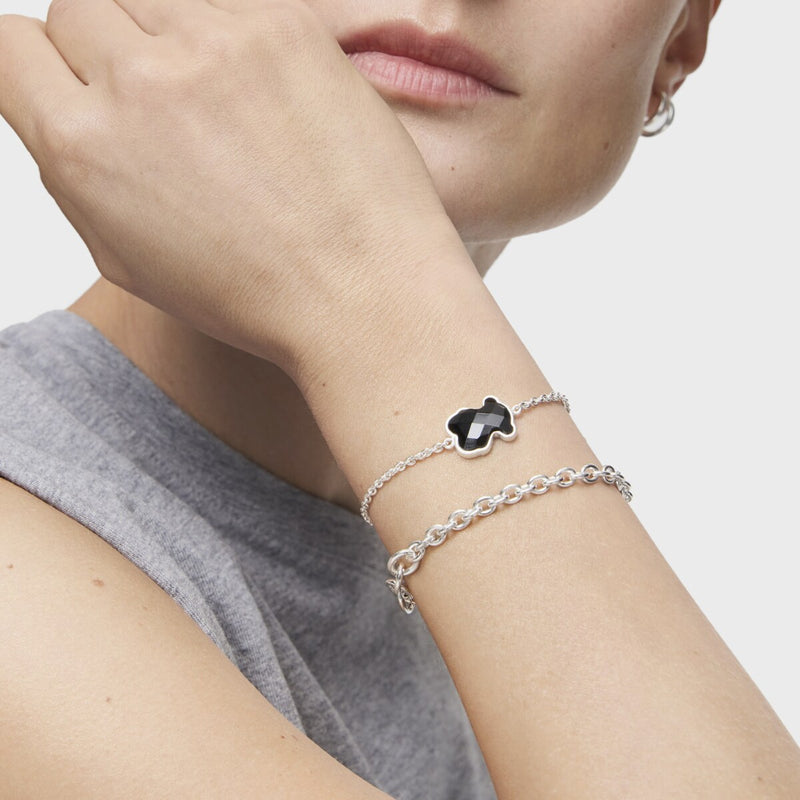 Pulseira Urso Facetado