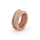 Anel de Brilhantes Perlée - Aphrodite Joias