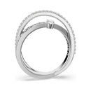 Anel Duplo Brilho Hyperbola - Aphrodite Joias