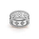 Anel Perlée Clovers - Aphrodite Joias