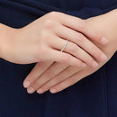 Anel Semicírculo de Elegância - Aphrodite Joias