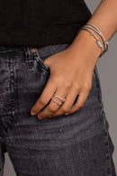 Anel Triplo com Aros Deslizantes - Aphrodite Joias