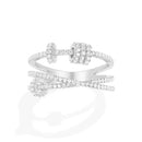 Anel Triplo com Aros Deslizantes - Aphrodite Joias