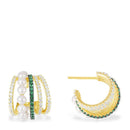 Brinco Argola Multi Cor - Aphrodite Joias