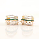 Brinco Argola Multi Cor - Aphrodite Joias