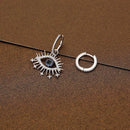 Brinco Assimetrico Olho da Sorte - Aphrodite Joias