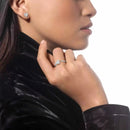 Brinco Único Coração Brilhante - Aphrodite Joias