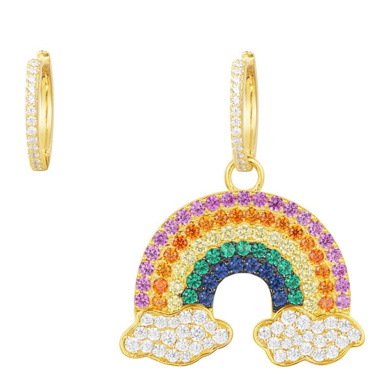 Brincos Arco Iris - Aphrodite Joias