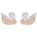 Brincos Cisne e Perola - Aphrodite Joias