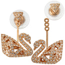 Brincos Cisne Facet - Aphrodite Joias