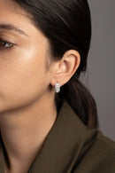 Brincos de Argola Pequenos com Pérolas - Aphrodite Joias