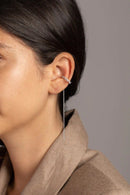 Brincos de Pressão com Corrente - Aphrodite Joias