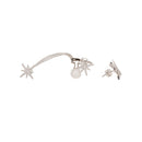 Brincos Duplo Assimétrico Météorites - Aphrodite Joias