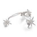 Brincos Duplo Assimétrico Météorites - Aphrodite Joias