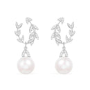 Brincos Eternelle com Pérola - Aphrodite Joias