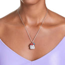 Colar Cogumelo Alice no Pais das Maravilhas - Aphrodite Joias