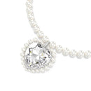 Colar Coração de Pérolas - Aphrodite Joias