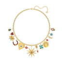 Colar de Encantos da Deusa da Sorte - Aphrodite Joias