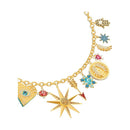 Colar de Encantos da Deusa da Sorte - Aphrodite Joias