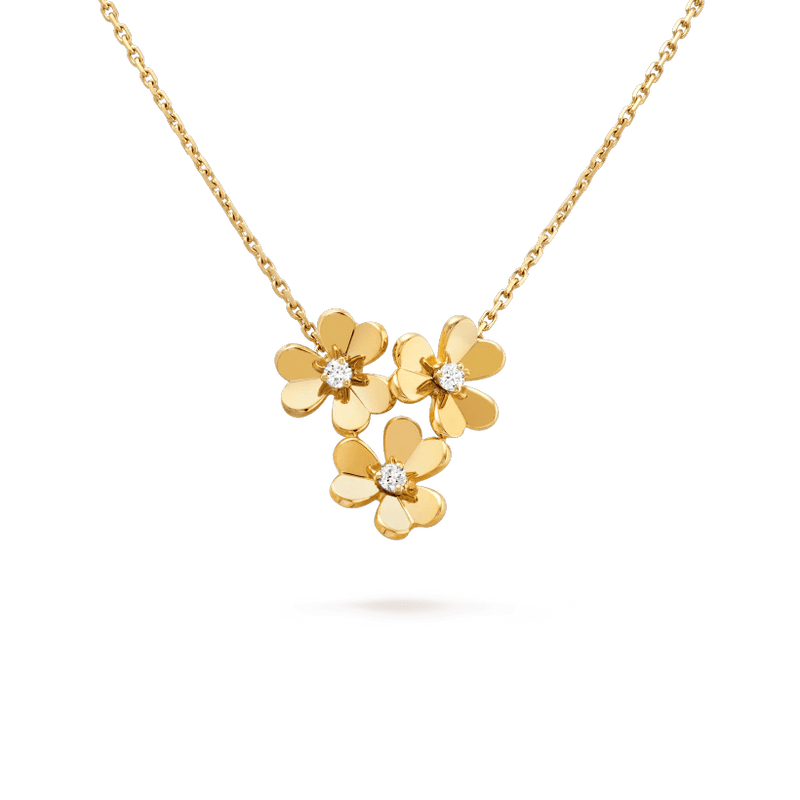 Colar Frivole 3 Flores - Aphrodite Joias