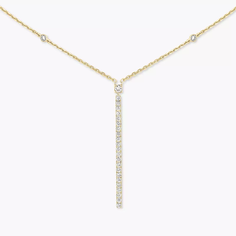 Colar Gatsby Vertical - Aphrodite Joias
