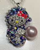 Colar Hello Kitty Cavalo Marinho - Aphrodite Joias