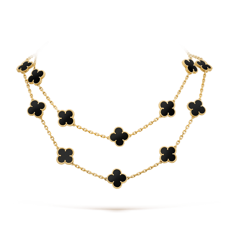 Colar longo Vintage Alhambra 20 Trevos - Aphrodite Joias