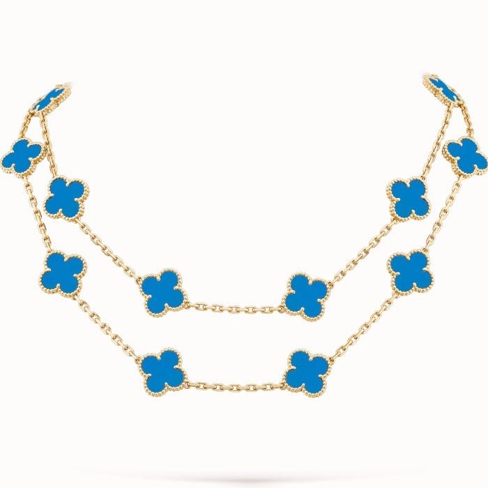 Colar longo Vintage Alhambra 20 Trevos - Aphrodite Joias