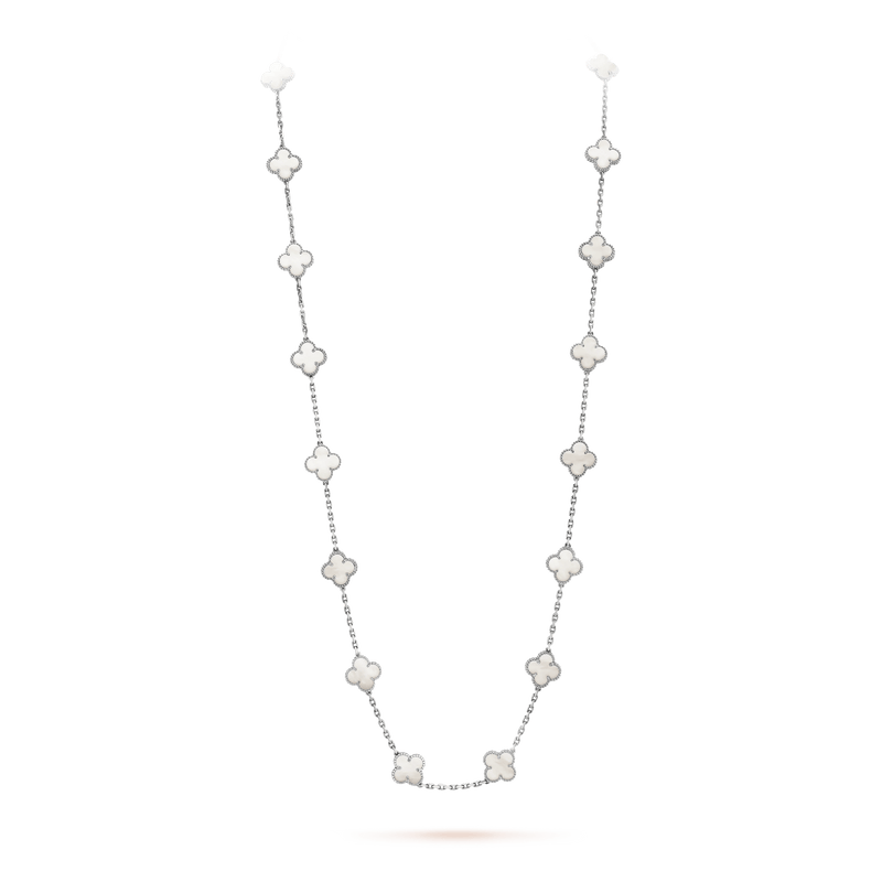 Colar longo Vintage Alhambra 20 Trevos - Aphrodite Joias
