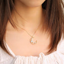 Colar Lua Crescente - Aphrodite Joias