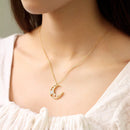 Colar Lua Crescente - Aphrodite Joias