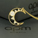 Colar Lua Crescente - Aphrodite Joias