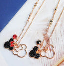 Colar Mickey e Minnie - Aphrodite Joias