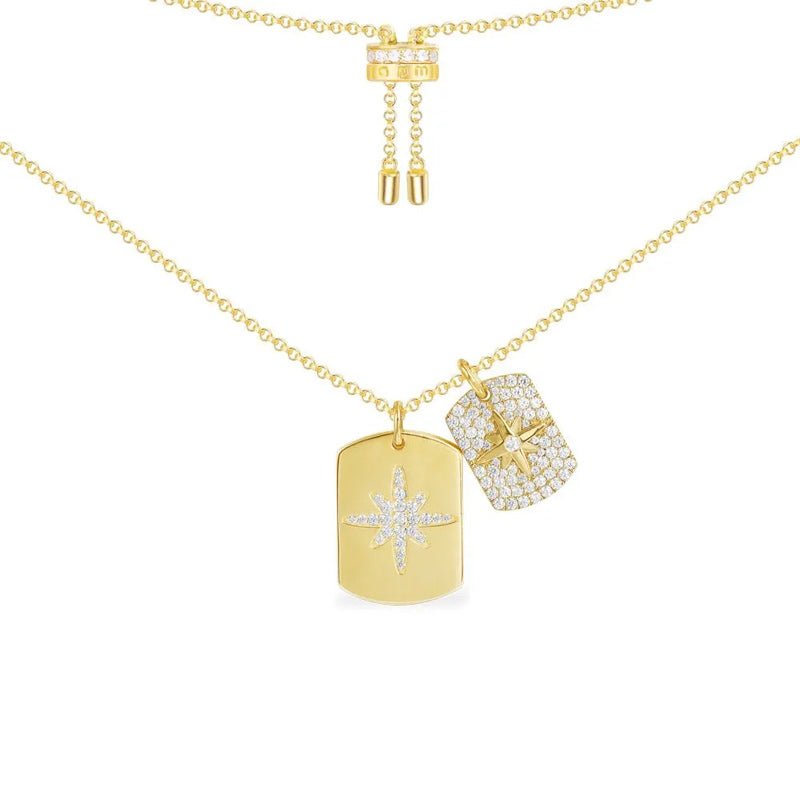 Colar Plate Star - Aphrodite Joias