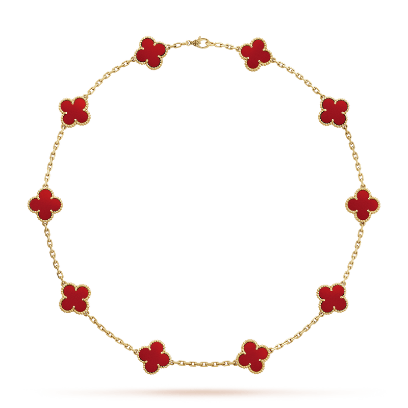 Colar Vintage Alhambra 10 Trevos - Aphrodite Joias