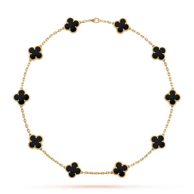 Colar Vintage Alhambra 10 Trevos - Aphrodite Joias