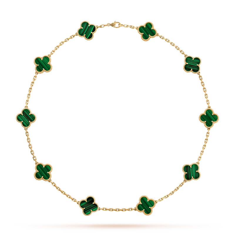 Colar Vintage Alhambra 10 Trevos - Aphrodite Joias
