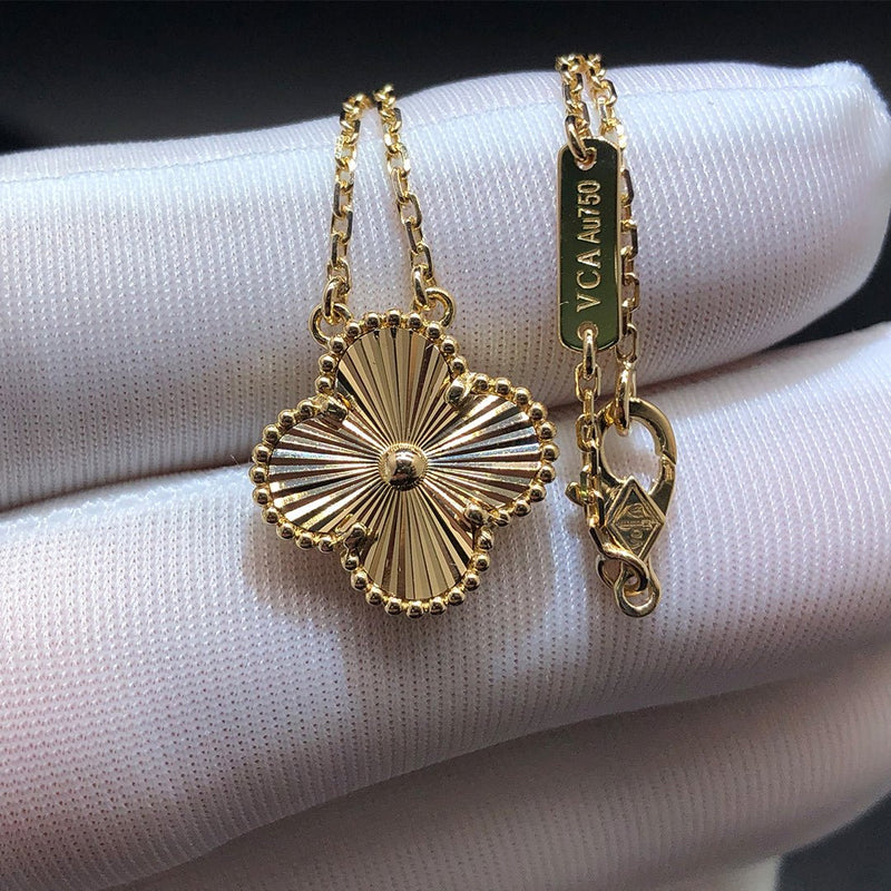 Colar Vintage Alhambra Disc - Aphrodite Joias